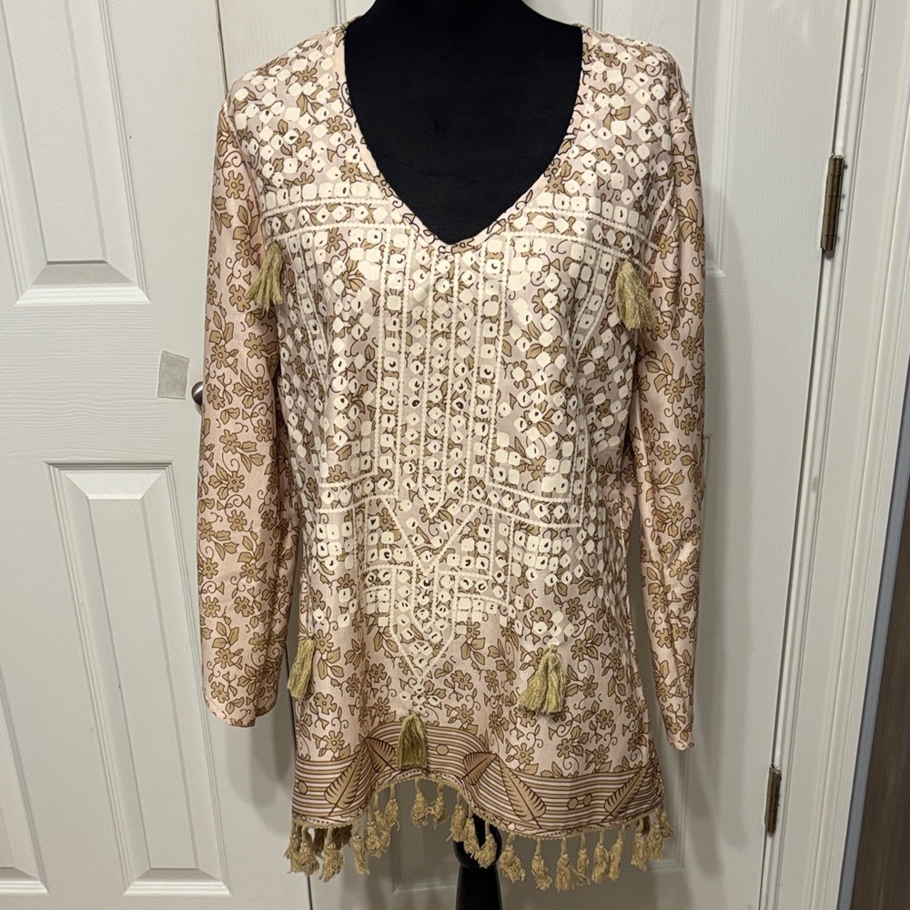Misslook Tassle Fringe Tunic